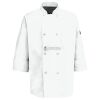 Button Chef Coat with Thermometer Pocket Thumbnail