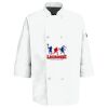 Button Chef Coat with Thermometer Pocket Thumbnail