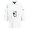 Button Chef Coat with Thermometer Pocket Thumbnail