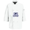Button Chef Coat with Thermometer Pocket Thumbnail