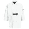 Button Chef Coat with Thermometer Pocket Thumbnail