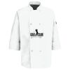 Button Chef Coat with Thermometer Pocket Thumbnail