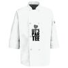 Button Chef Coat with Thermometer Pocket Thumbnail