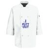Button Chef Coat with Thermometer Pocket Thumbnail