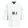 Button Chef Coat with Thermometer Pocket Thumbnail