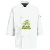 Button Chef Coat with Thermometer Pocket Thumbnail