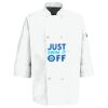 Button Chef Coat with Thermometer Pocket Thumbnail