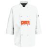 Button Chef Coat with Thermometer Pocket Thumbnail
