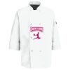 Button Chef Coat with Thermometer Pocket Thumbnail
