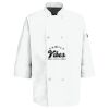 Button Chef Coat with Thermometer Pocket Thumbnail