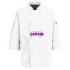 Button Chef Coat with Thermometer Pocket Thumbnail