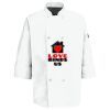 Button Chef Coat with Thermometer Pocket Thumbnail