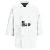 Button Chef Coat with Thermometer Pocket Thumbnail
