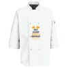 Button Chef Coat with Thermometer Pocket Thumbnail