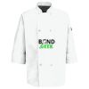 Button Chef Coat with Thermometer Pocket Thumbnail
