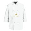 Button Chef Coat with Thermometer Pocket Thumbnail