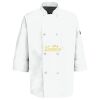 Button Chef Coat with Thermometer Pocket Thumbnail