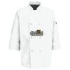 Button Chef Coat with Thermometer Pocket Thumbnail