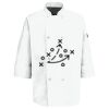 Button Chef Coat with Thermometer Pocket Thumbnail