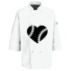 Button Chef Coat with Thermometer Pocket Thumbnail