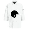 Button Chef Coat with Thermometer Pocket Thumbnail