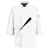 Button Chef Coat with Thermometer Pocket Thumbnail