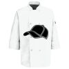 Button Chef Coat with Thermometer Pocket Thumbnail