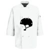 Button Chef Coat with Thermometer Pocket Thumbnail