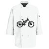 Button Chef Coat with Thermometer Pocket Thumbnail