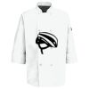 Button Chef Coat with Thermometer Pocket Thumbnail