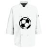 Button Chef Coat with Thermometer Pocket Thumbnail