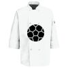 Button Chef Coat with Thermometer Pocket Thumbnail