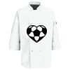 Button Chef Coat with Thermometer Pocket Thumbnail