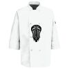 Button Chef Coat with Thermometer Pocket Thumbnail