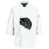 Button Chef Coat with Thermometer Pocket Thumbnail