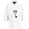 Button Chef Coat with Thermometer Pocket Thumbnail