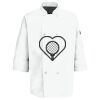 Button Chef Coat with Thermometer Pocket Thumbnail