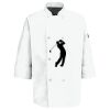 Button Chef Coat with Thermometer Pocket Thumbnail