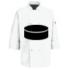 Button Chef Coat with Thermometer Pocket Thumbnail