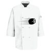 Button Chef Coat with Thermometer Pocket Thumbnail