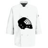 Button Chef Coat with Thermometer Pocket Thumbnail