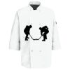Button Chef Coat with Thermometer Pocket Thumbnail