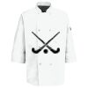 Button Chef Coat with Thermometer Pocket Thumbnail