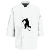 Button Chef Coat with Thermometer Pocket Thumbnail