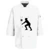Button Chef Coat with Thermometer Pocket Thumbnail
