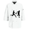 Button Chef Coat with Thermometer Pocket Thumbnail
