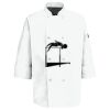 Button Chef Coat with Thermometer Pocket Thumbnail