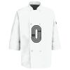 Button Chef Coat with Thermometer Pocket Thumbnail