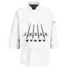 Button Chef Coat with Thermometer Pocket Thumbnail