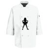Button Chef Coat with Thermometer Pocket Thumbnail